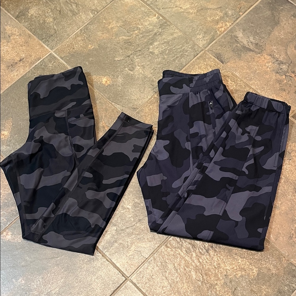 Old Navy Camo Legging/Jogger Combo